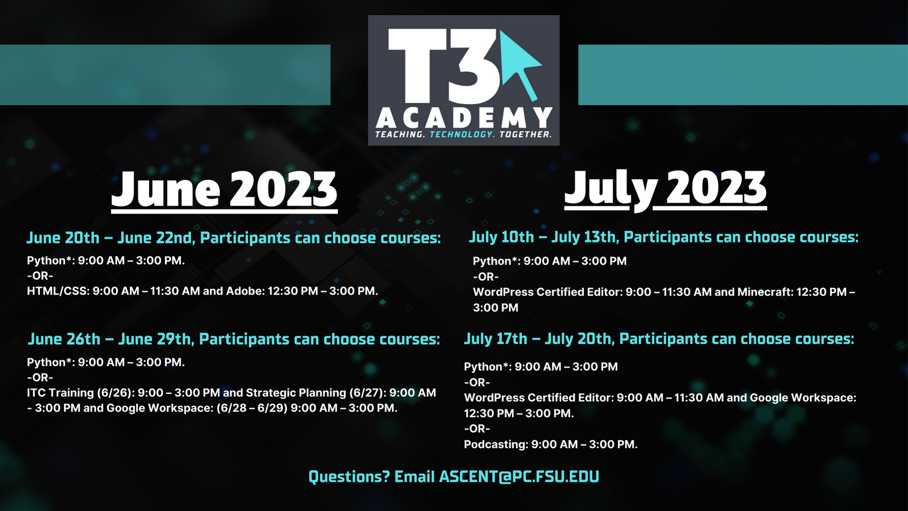 ASCENT FSU Panama City